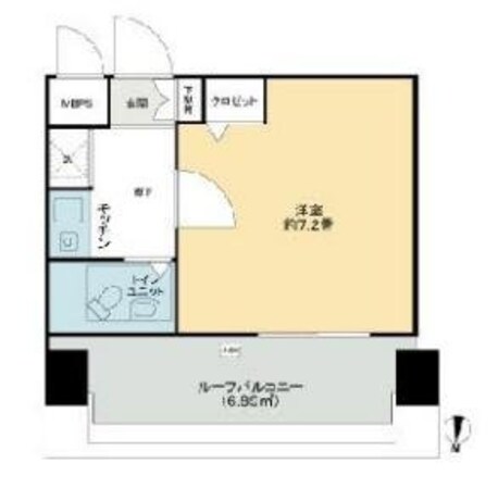 ライオンズマンション大島第２の物件間取画像